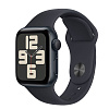 Apple Watch SE 2024 40mm Midnight Sport Band M/L AWSE24-1